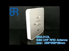 BRA-01DL 9dBic UHF RFID-Leserantenne für kreuzpolarisierte Fernfeldanwendung